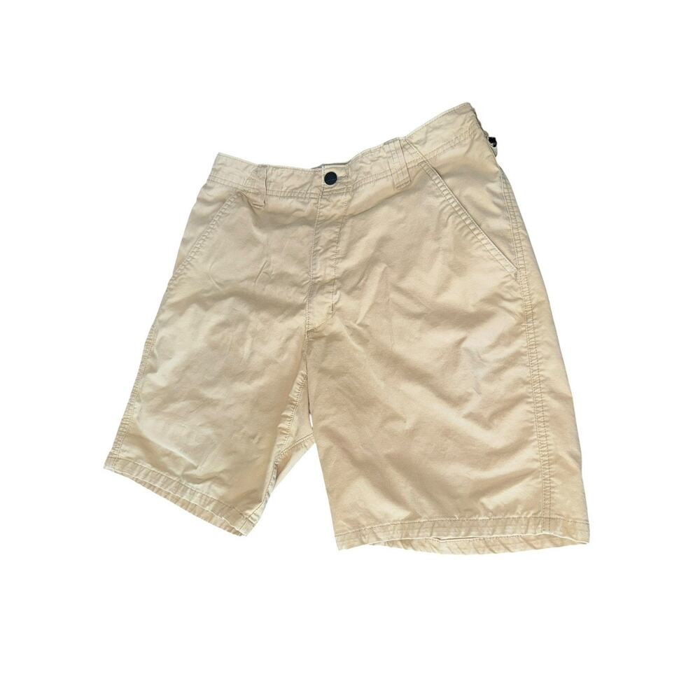 Wrangler Outdoor Hybrid Shorts Mens 34‎ Tan Stretch Quick Dry Hiking Utility